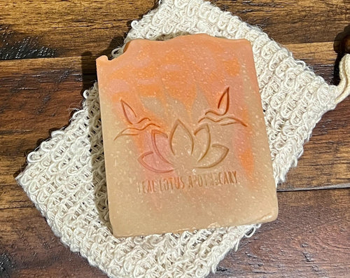 Grass-Fed Beef Tallow Blend Soap Bar - Blood Orange, Lime Agave & Peach